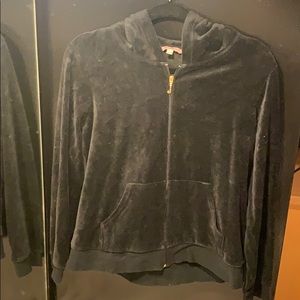 Black juicy track jacket